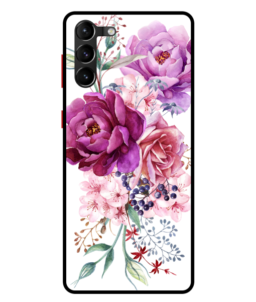 Husa Protectie AirDrop Premium, Samsung Galaxy A14 / A14 5G, Beautiful Flowers